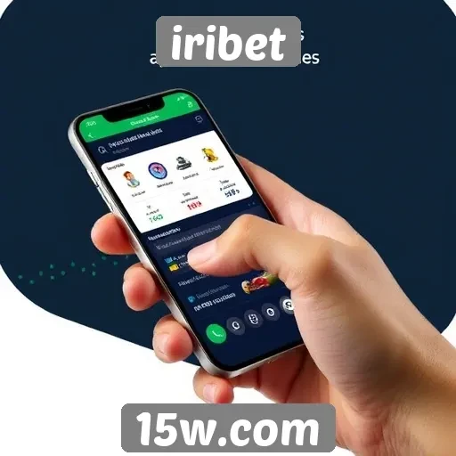 Funcionalidades do aplicativo móvel do iribet